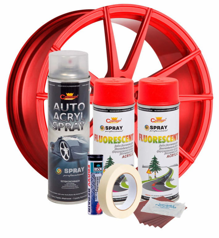 Kit complet reparatie si vopsire jante c