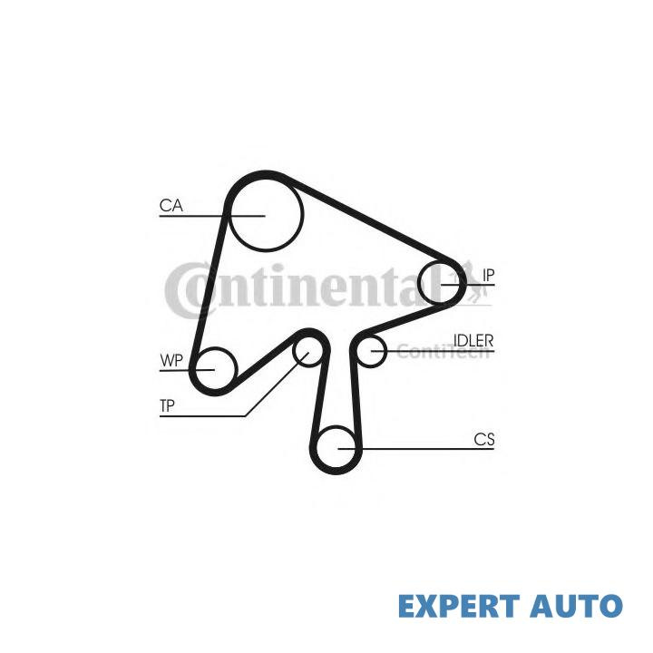 Kit curea distributie Mazda 6 (GH) 2008-> #2 31726