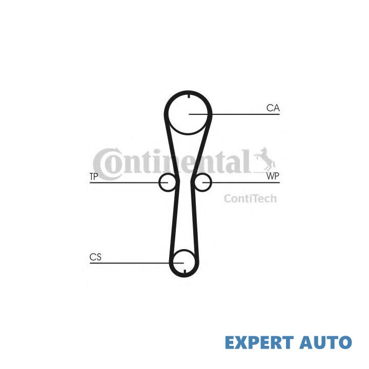 Kit curea distributie Renault CLIO (B/C57_, 5/357_) 1990-1998 #8 1987948767