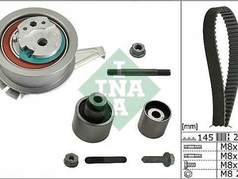 Kit distributie 530 0650 10 INA pentru Vw Jetta Vw Vento Seat Alhambra Audi Q5 Vw Sharan Seat Leon Audi A6 Audi A4 Vw Golf Audi A3 Skoda Octavia Audi A5 Audi Tt Vw Passat