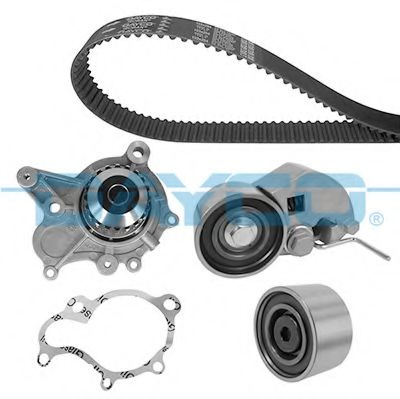 Kit distributie cu pompa apa HYUNDAI ELANTRA limuzina (XD) (2000 - 2006) DAYCO KTBWP9661