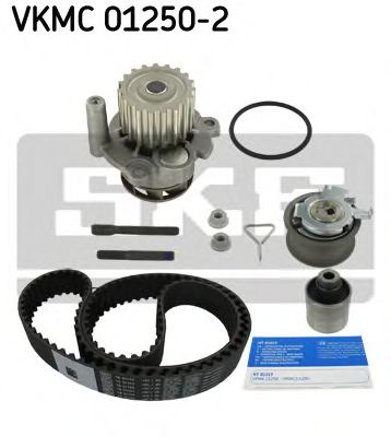 Kit distributie cu pompa apa VW GOLF 5 Variant (1K5) (2007 - 2009) QWP WTS010PA3