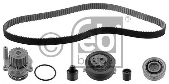 Kit distributie cu pompa apa VW SCIROCCO (137, 138) (2008 - 2016) Febi Bilstein 45116