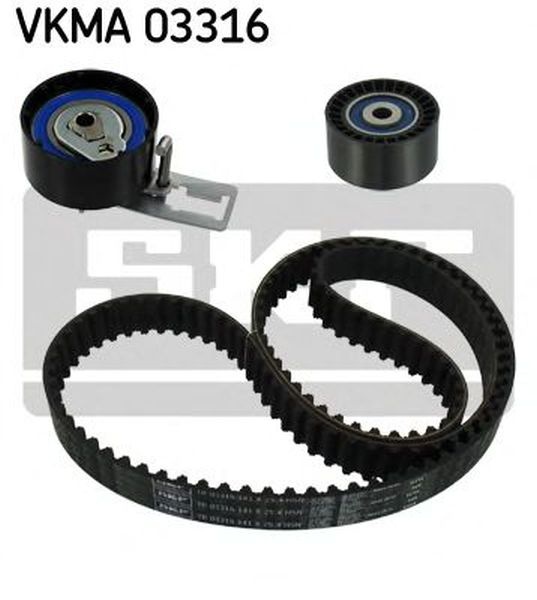 Kit distributie FORD C-MAX II DXA CB7 DXA CEU SKF VKMA03316