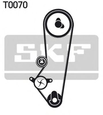 Kit distributie FORD ESCORT Mk III (GAA) (1980 - 1