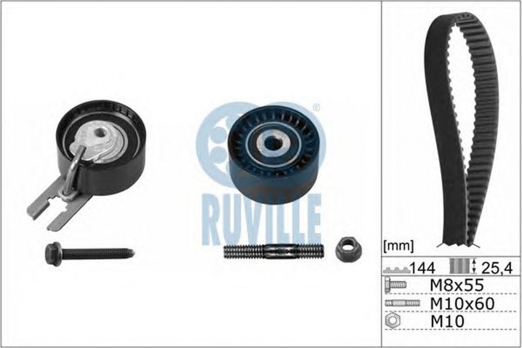 Kit distributie FORD FIESTA VI Van RUVILLE 5595370