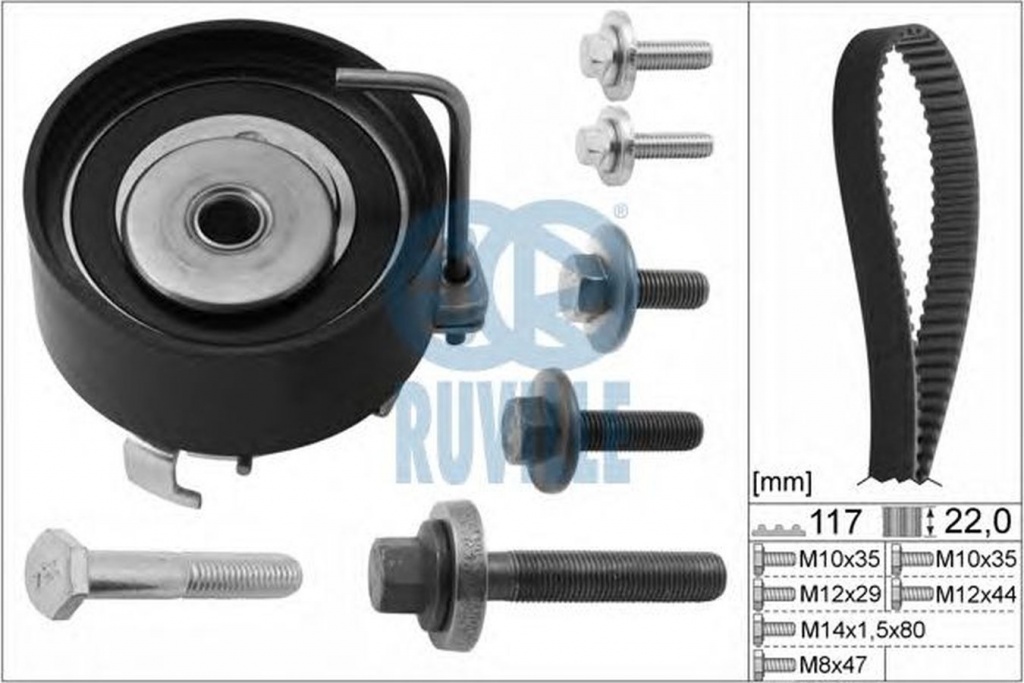 Kit distributie FORD FOCUS III RUVILLE 5528270