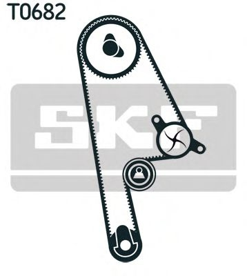 Kit distributie HONDA CIVIC Mk IV hatchback (MA, MB) (1994 - 2001) SKF VKMA 93001