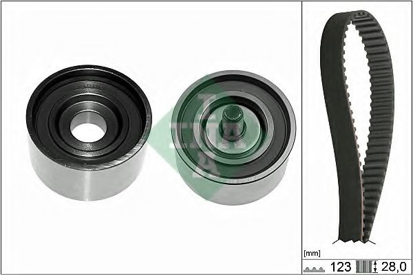 Kit distributie HYUNDAI GETZ (TB) (2002 - 2016) IN