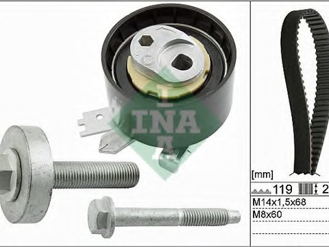 Kit distributie NISSAN NOTE (E12) (2013 - 2016) INA 530 0607 10