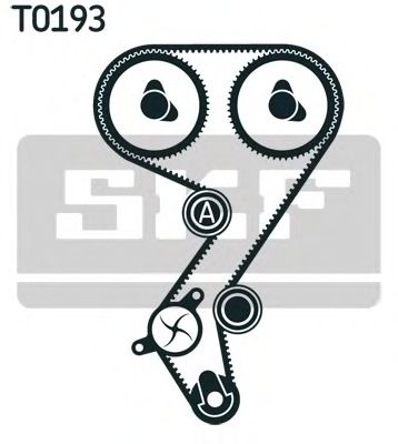 Kit distributie PEUGEOT 308 (4A_, 4C_) (2007 - 201