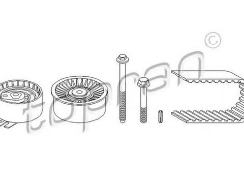 Kit distributie RENAULT ESPACE III JE0 TOPRAN 207961 PieseDeTop