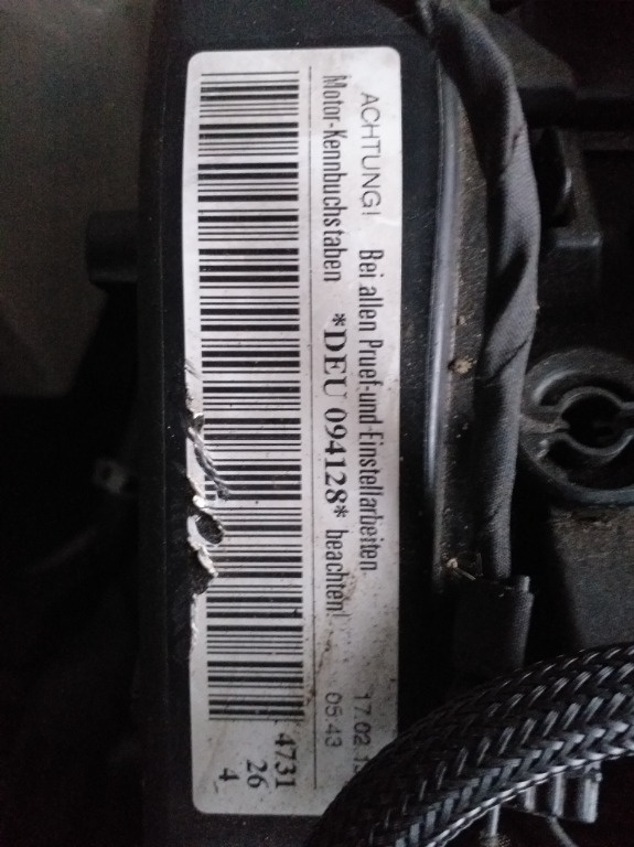 Kit injecție Audi A4 b9 2.0 diesel Euro 6 motor DEU