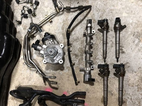 Kit injectie Audi 2.0 tdi euro 6 motor DET 15k km injector rampa pompa