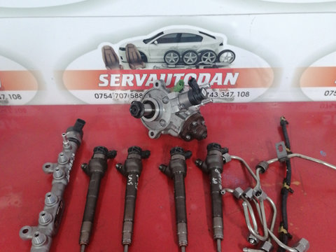 Kit injectie complet Land Rover Discovery 2.0 Motorina 2017, Injectoare cod G4D39K546AB, 0445111020 / Rampa cod 0445214332 / Pompa inalta cod 0445010772, G4D39B395AB