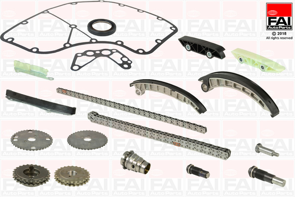 Kit lant de distributie # CitroEn Jumper 2011 2012 2013 2014 2015 2016 2017 2018 2019 2020 2021 2022 2023 2024 2025 # TCK194LC # FAI AUTOPARTS