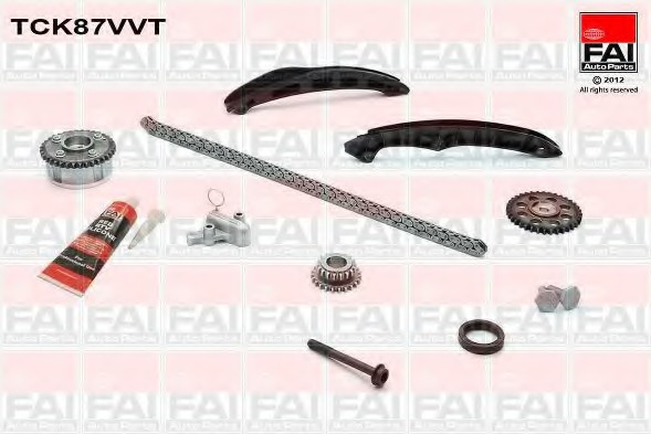 Kit lant de distributie # Seat Ibiza 2009 2010 2011 2012 2013 2014 2015 2016 2017 2018 2019 2020 2021 2022 2023 2024 2025 # TCK87VVT # FAI AUTOPARTS