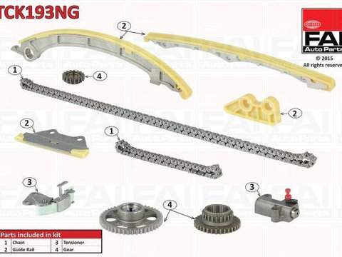 Kit lant de distributie TCK193NG FAI AUTOPARTS pentru Honda Accord