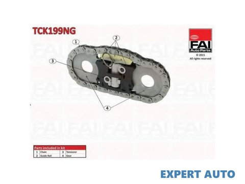 Kit lant distributie Iveco DAILY IV caroserie inchisa/combi 2006-2012 #2 TCK199NG