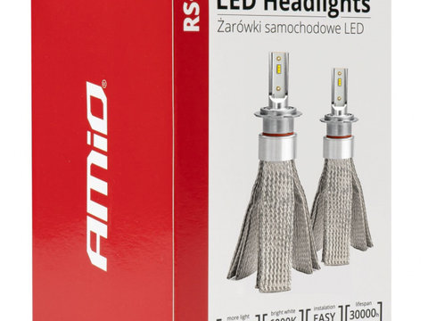 Kit Led H15 Amio RS+ Slim H15 50W 01080