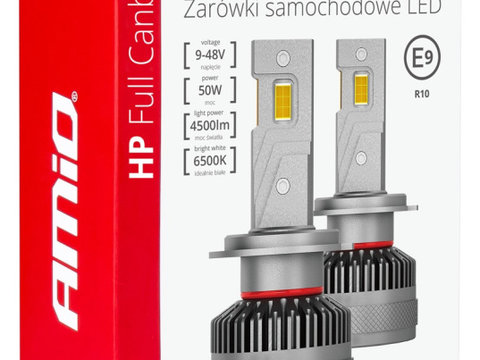 Kit Led H7 Amio HP H7-6 50W 6500K Full Canbus 03676