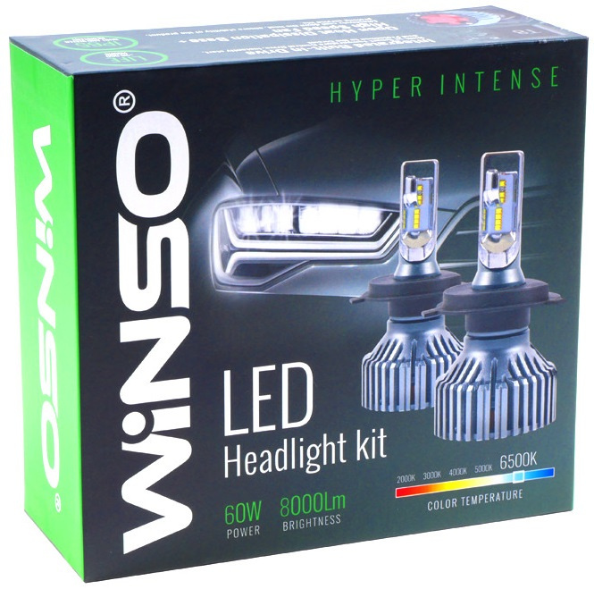 Kit Led Winso H7 12/24V 60W 8000Lm 6500K 798700