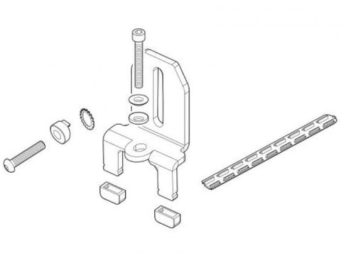 KIT MONTARE BARE PORTBAGAJ DELTA DLFIX203FP 2397 MENABO