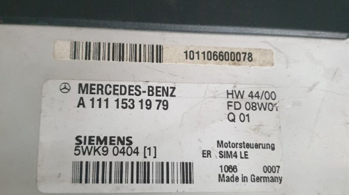 Kit pornire 2.3 Benzina MERCEDES W 203 d