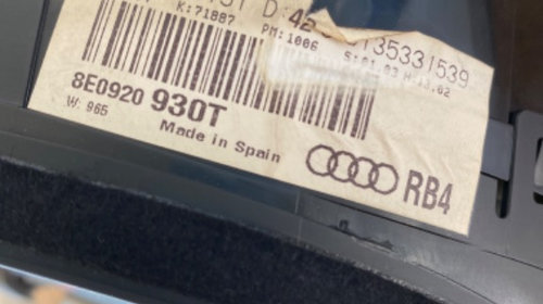 Kit Pornire Audi A4 B6 2,5 TDI 8E0907401