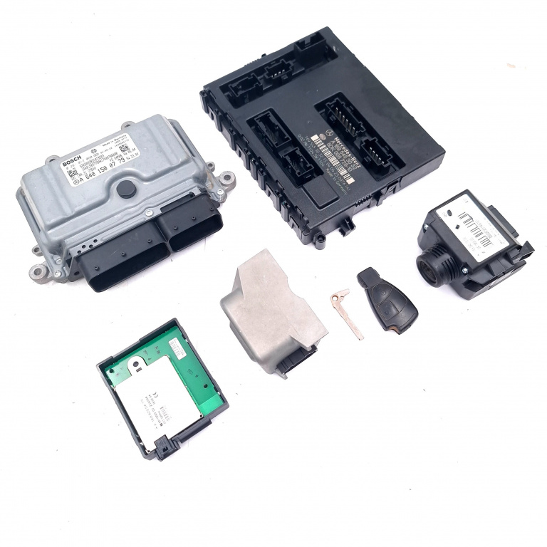 Kit Pornire Blocator Coloana Volan,calculator Confort,calculator Motor,contact Cu Cheie Mercedes-Benz A-CLASS (W169) 2004 - 2012 Motorina A6401500779, A1695453032, A1698200475, 0281012060, 1039S05774, 5DK00872810, 1695451308, 04156905, 70002652314061
