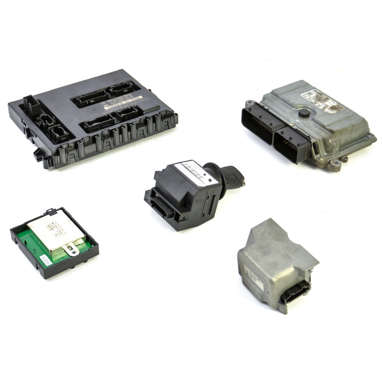 Kit Pornire Blocator Coloana Volan,calculator Confort,calculator Motor,contact Cu Cheie,panou Sigurante Mercedes-Benz A-CLASS (W169) 2004 - 2012 Motorina A6401502879, A 640 150 28 79, 6401502879, 640 150 28 79, 0281012259, 0 281 012 259, 1039S00000, 
