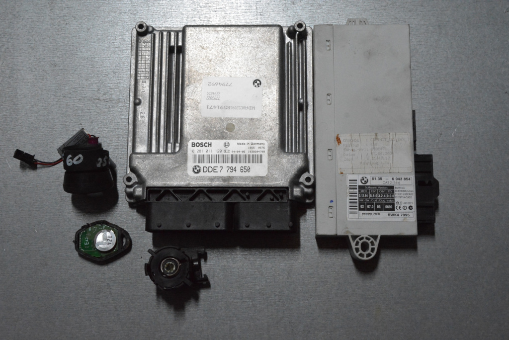 Kit Pornire BMW 5 (E60, E61) 2003 - 2010 Motorina 7794650, 0281011120, 6943854