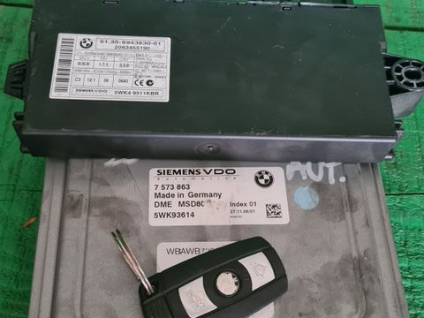 Kit pornire bmw e90 335i 306 cp n54 7573863 dme msd80