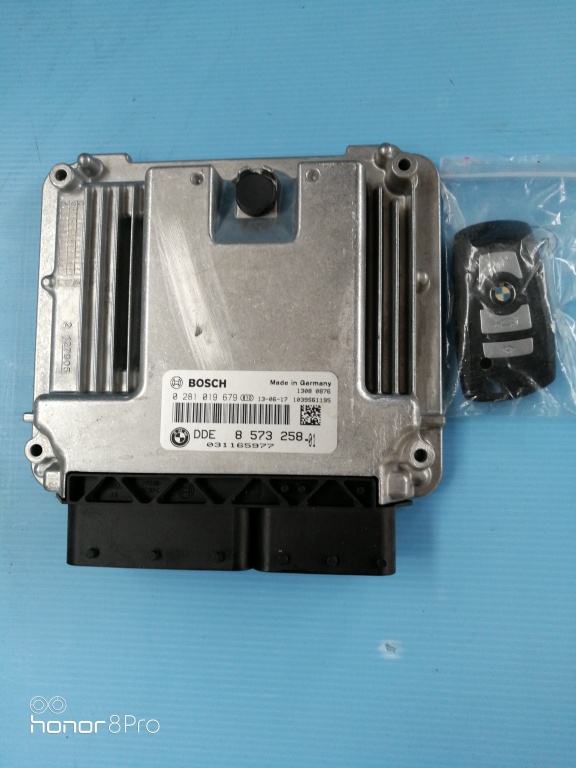 Kit pornire BMW seria 1 2014, 2,0 ecu 0281019679/dde8573258