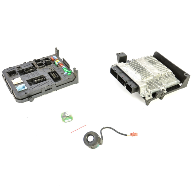 Kit Pornire BSI,calculator Motor,CHIP Cheie,cititor Cheie,panou Sigurante Citroen C5 (DC, DE, RC, RE) 2001 - 2008 Motorina 9655534080, 96 555 340 80, HW9655534080, SW9660781380, SW96 607 813 80, 5WS40259D-T, 9658158780, 96 581 587 80, 9648445180, 96 