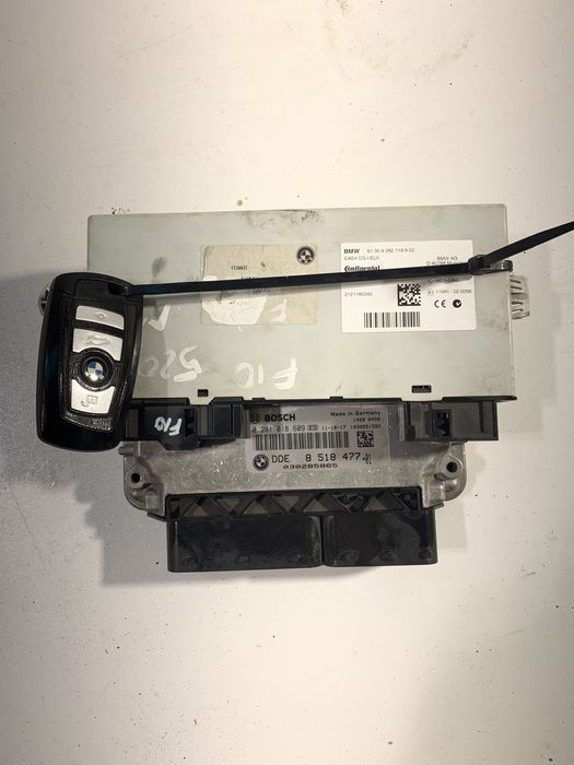 Kit pornire calculator ecu cas4 cheie bmw F10 F11 8518477