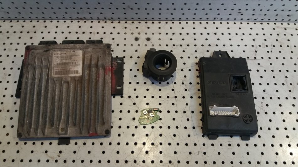 Kit Pornire / Calculator ECU/ UCH/ Imobilizator si Cip Dacia Logan Logan/ 1.5 dci /2004 2005 2006 2007 2008, 1.5 dci K9K-K7 Motorina