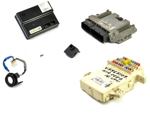 Kit Pornire Calculator Motor,CHIP Cheie,cititor Cheie,imobilizator,panou Sigurante Kia CEED (ED) 2006 - 2012 Motorina 391032A710, 39103-2A710, 0281013569, 0 281 013 569, 1039S23186, 919501H510, 91950-1H510, 954201H010, 95420-1H010, 116RI000009, 116RI