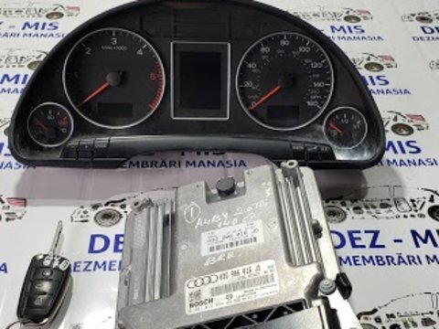 Kit Pornire Calculator Motor ECU Audi A4 B7 2.0 BRE 03G 906 016 JD