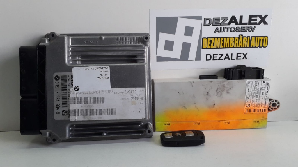 Kit Pornire Calculator Motor ECU BMW E90 E91 E92 E93 320i 2004 - 2013 7 561 834 61.35-6 981 416