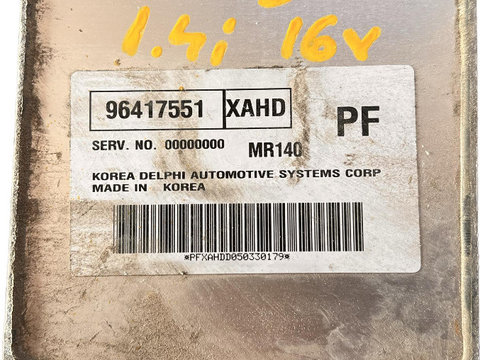Kit pornire Chevrolet Kalos 1.4i 16v 96417551 XAHD