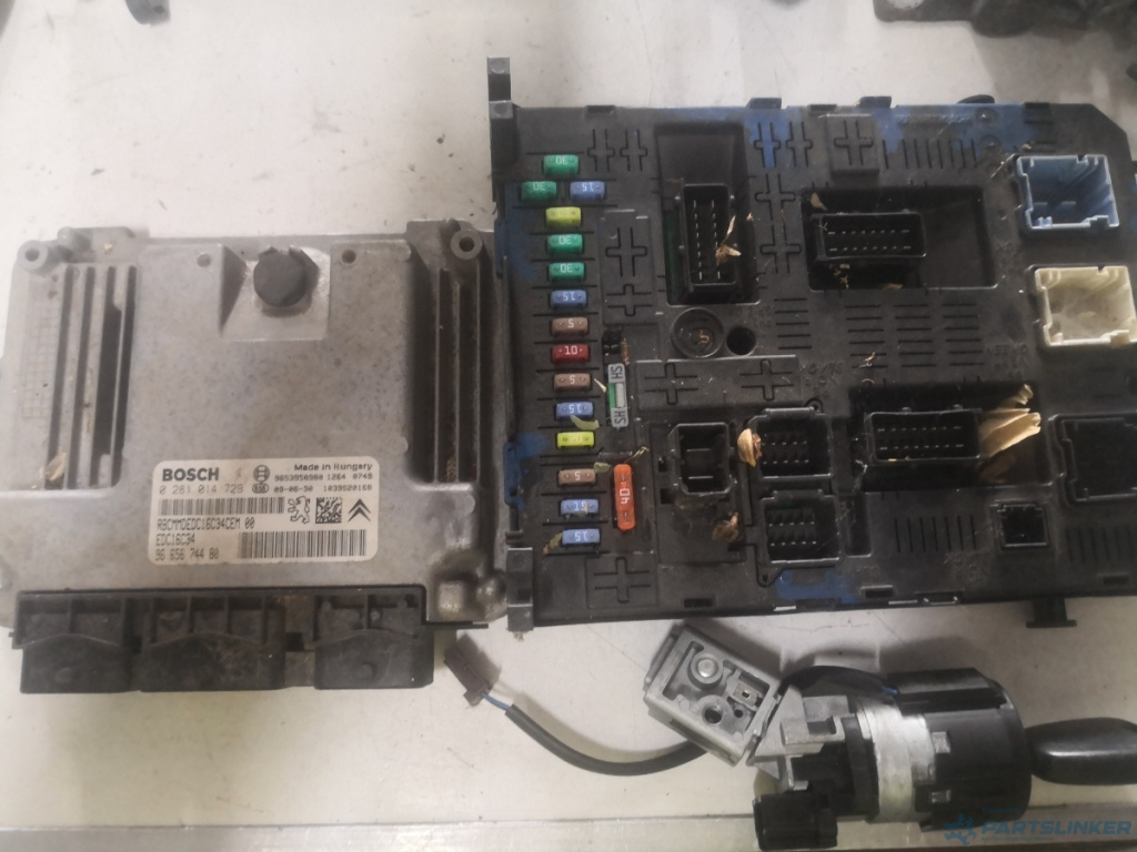 Kit pornire CITROËN C4 Picasso I (UD_) [ 2006 - 2013 ] HDi (9HY (DV6TED4), 9HZ (DV6TED4)) 80KW|109HP BOSCH 9665674480 OEM 0281014729