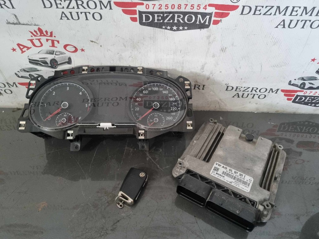 Kit pornire complet Vw Golf 7 1.6 Tdi CRKB Cutie DSG 7 coduri 5G0920871A / 04L907309E