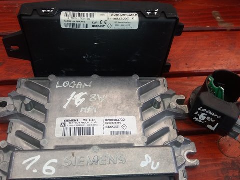 Kit Pornire Dacia Logan/ 1.6MPI / 8V/ Siemens / COD : 8200 483 732/ 8200326380 ( FURNIZOR AUTORIZAT)