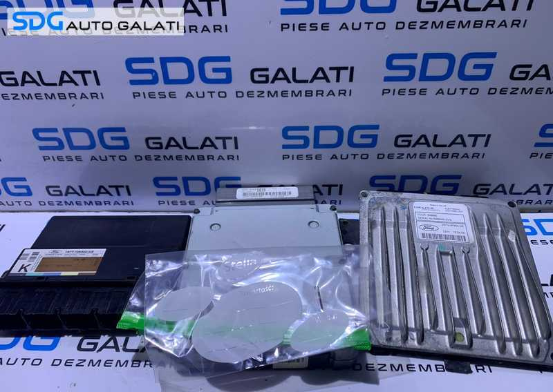 Kit Pornire ECU Calculator Motor Cip Cheie si Modul Imobilizator Ford Mondeo MK 3 2.0 TDCI 2000 - 2007 Cod 2S7Q-9F954-DE 2S7A-12A650-BPF 1S7T-15K600-KB [L4778]