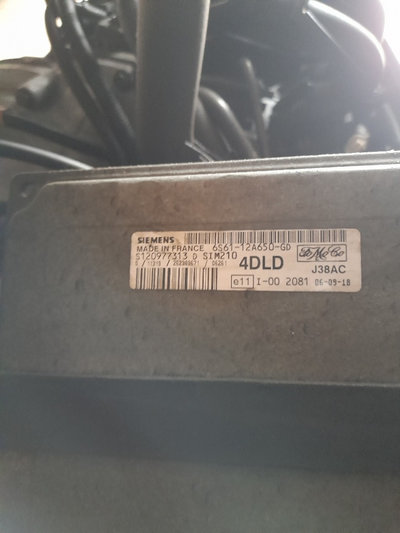 KIT PORNIRE ECU Calculator motor Ford Fiesta 1.4 B
