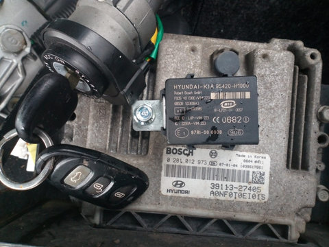 Kit pornire,ecu,calculator motor,Hyundai Sonata NF,2.0 crdi,140 cp,d4ea,2008,39113-27405