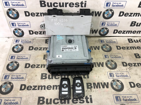 Kit pornire ECU DDE CAS BMW F20,F30,F10,X3 120d,320d,520 d 184cp n47n