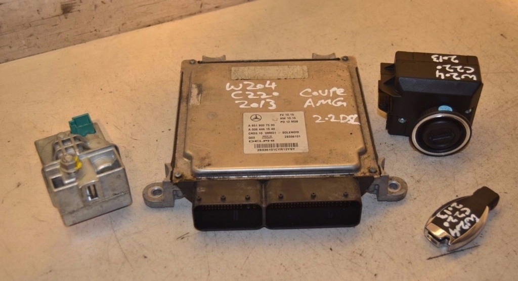 Kit pornire Mercedes C Class W204 Facelift 2.2 CDI motor 651 cod A6519007500