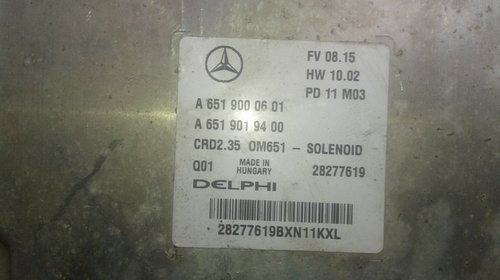 Kit pornire Mercedes Sprinter W906, 2.2c